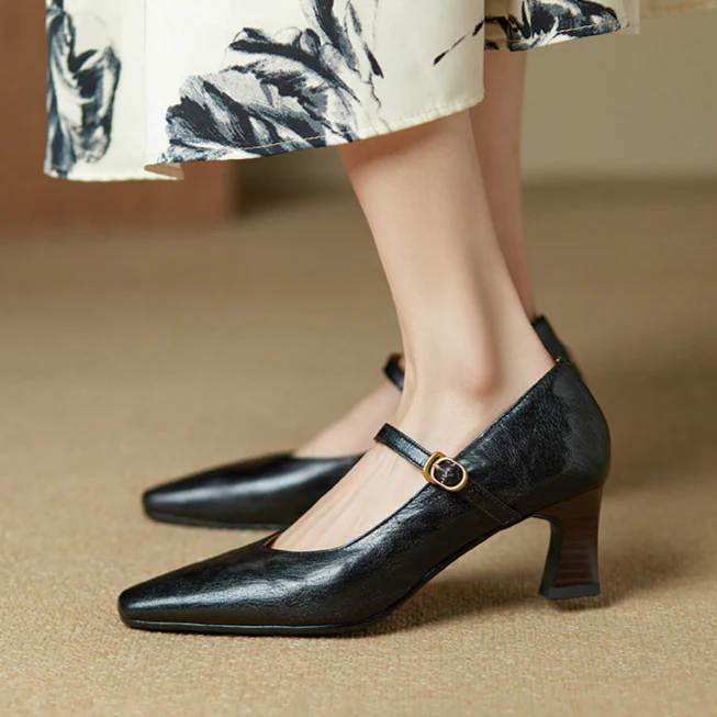 Estel Genuine Leather Heels