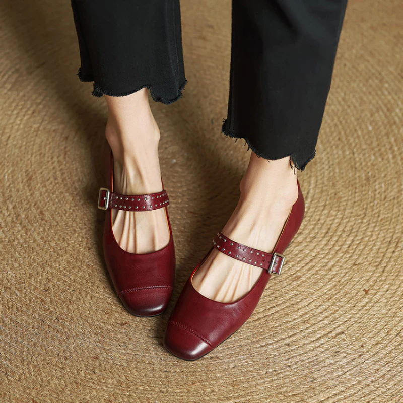 Elry Genuine Leather Shoes