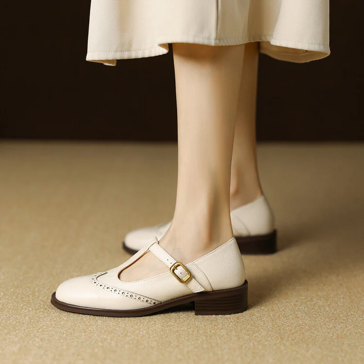 Myra Genuine Leather Shoes