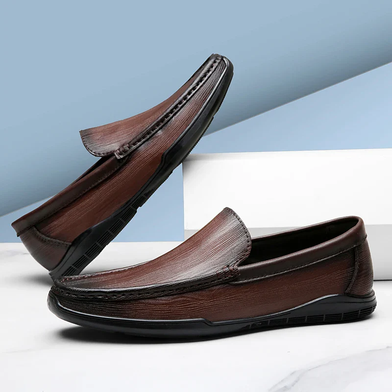 Jorven Genuine Leather Loafers