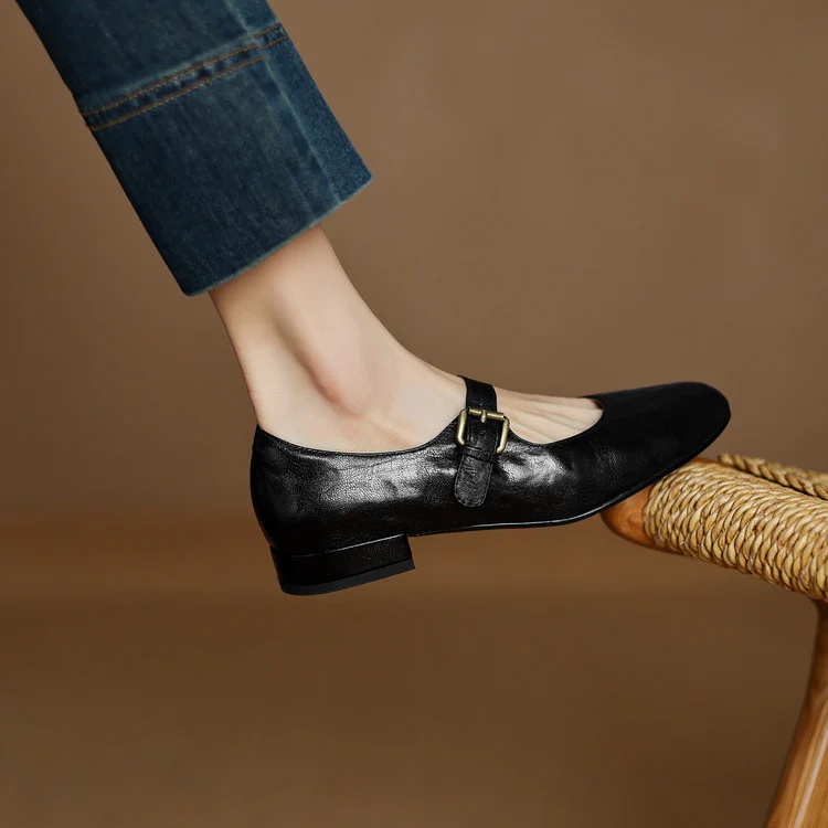 Elva Genuine Leather Shoes