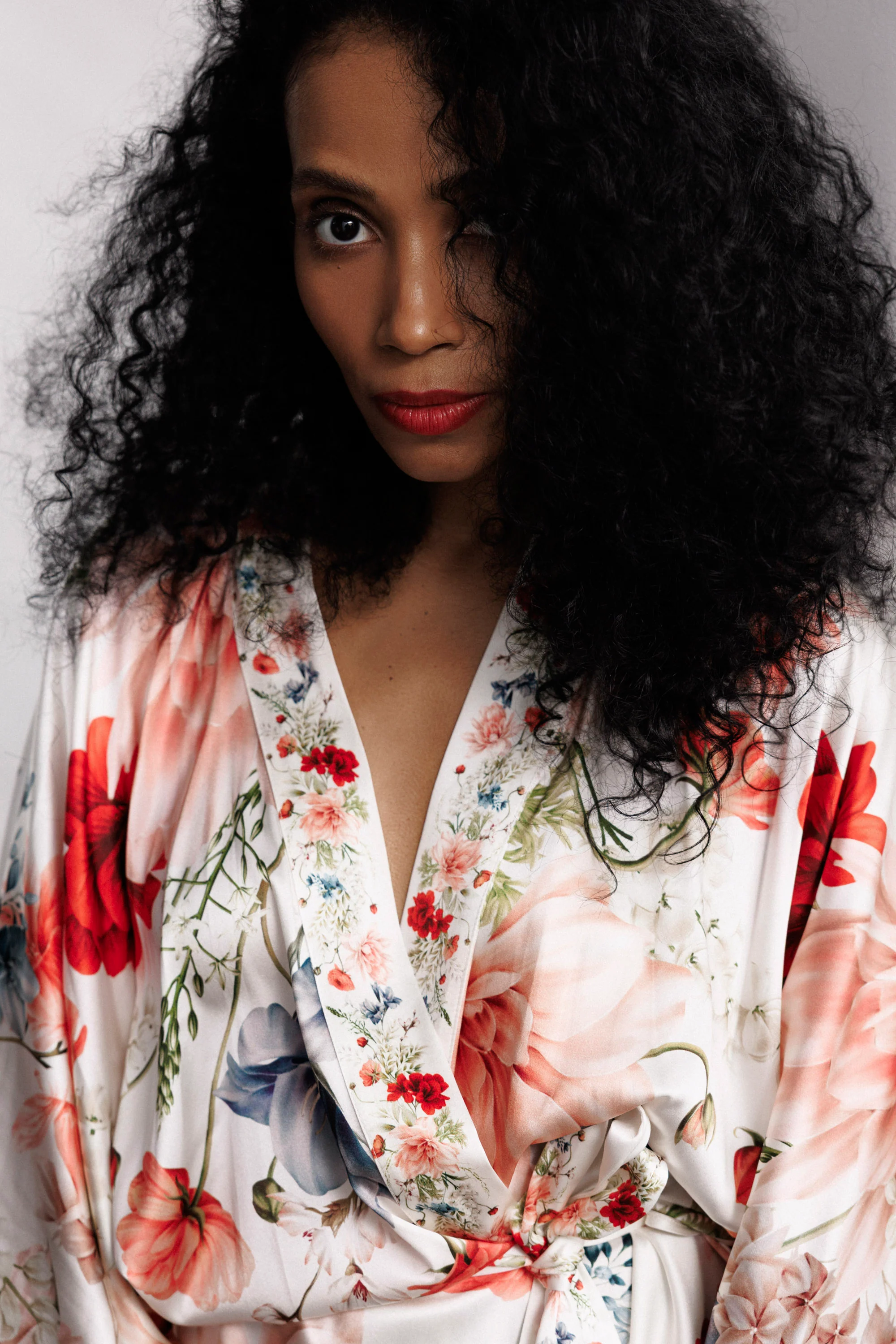 Blossom Serenity Short Robe