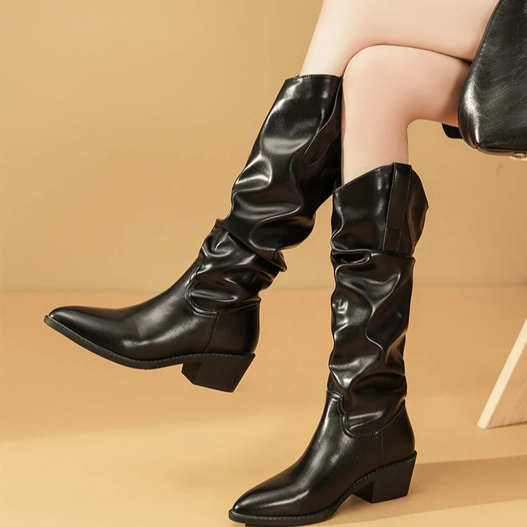 Ambrith Leather Boots