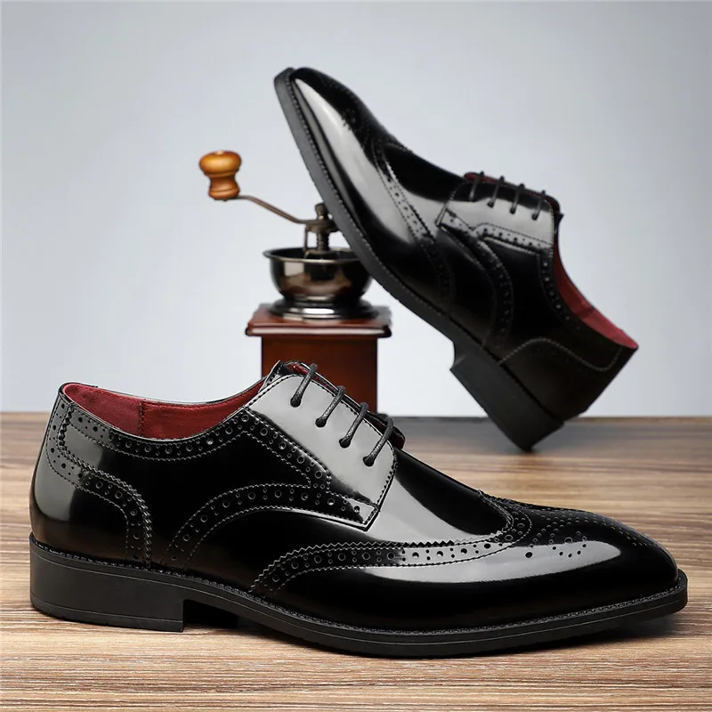 Marford Genuine Leather Oxfords