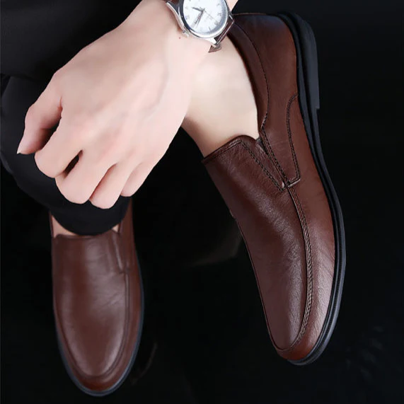 Halder Genuine Leather Loafers