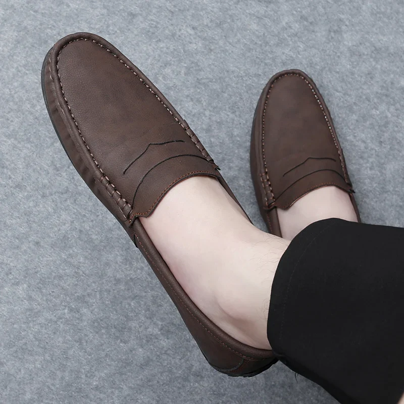 Travor Genuine Leather Loafers