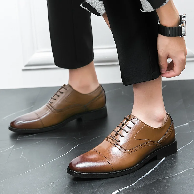Conti Genuine Leather Oxfords