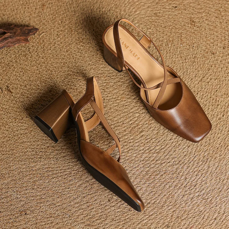 Petra Genuine Leather Heels