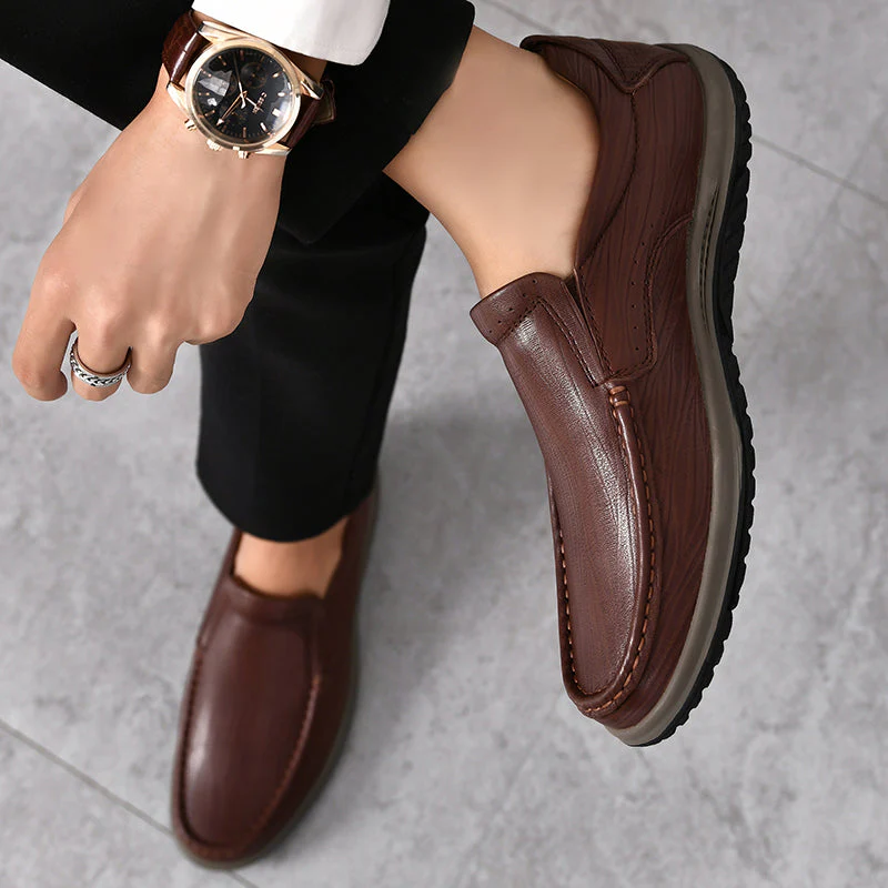Trego Genuine Leather Loafers