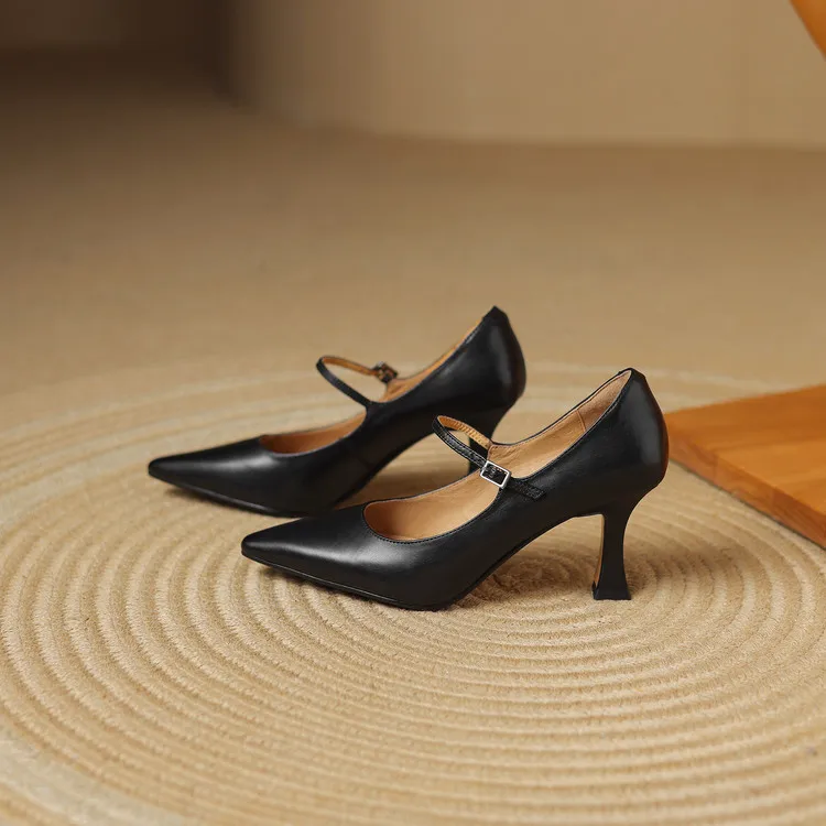 Samara Genuine Leather Heels