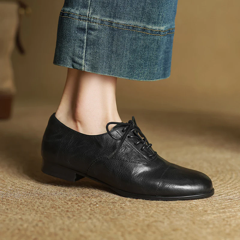 Delyra Genuine Leather Shoes