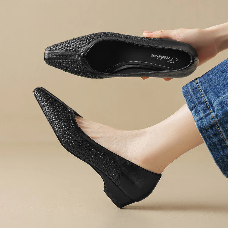 Morissa Genuine Leather Heels