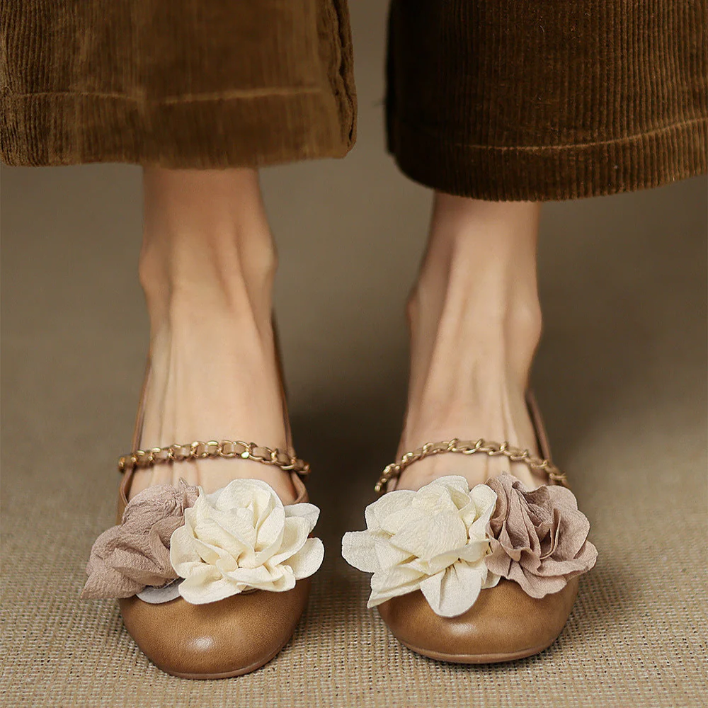 Fleur Genuine Leather Shoes