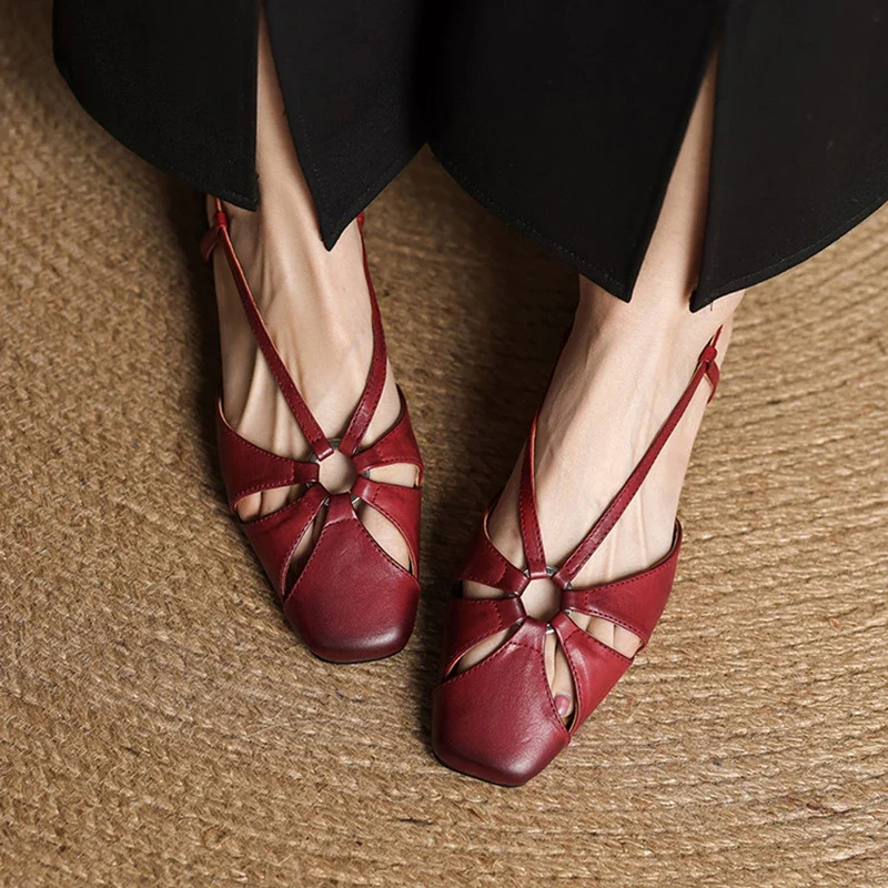 Elora Genuine Leather Sandals