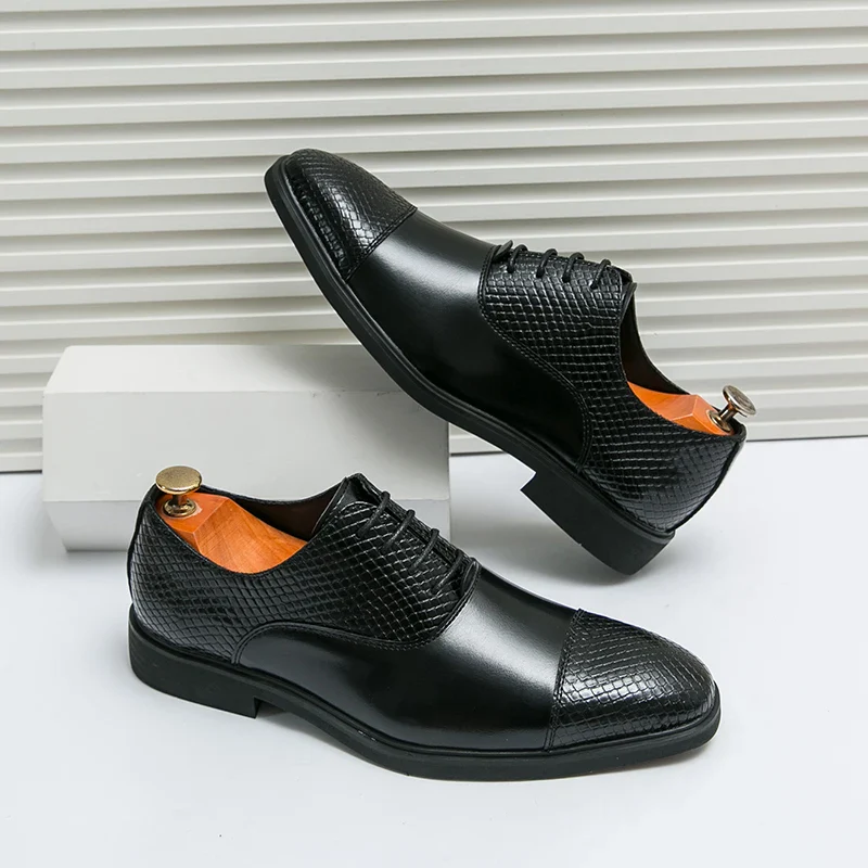 Slyther Genuine Leather Brogues