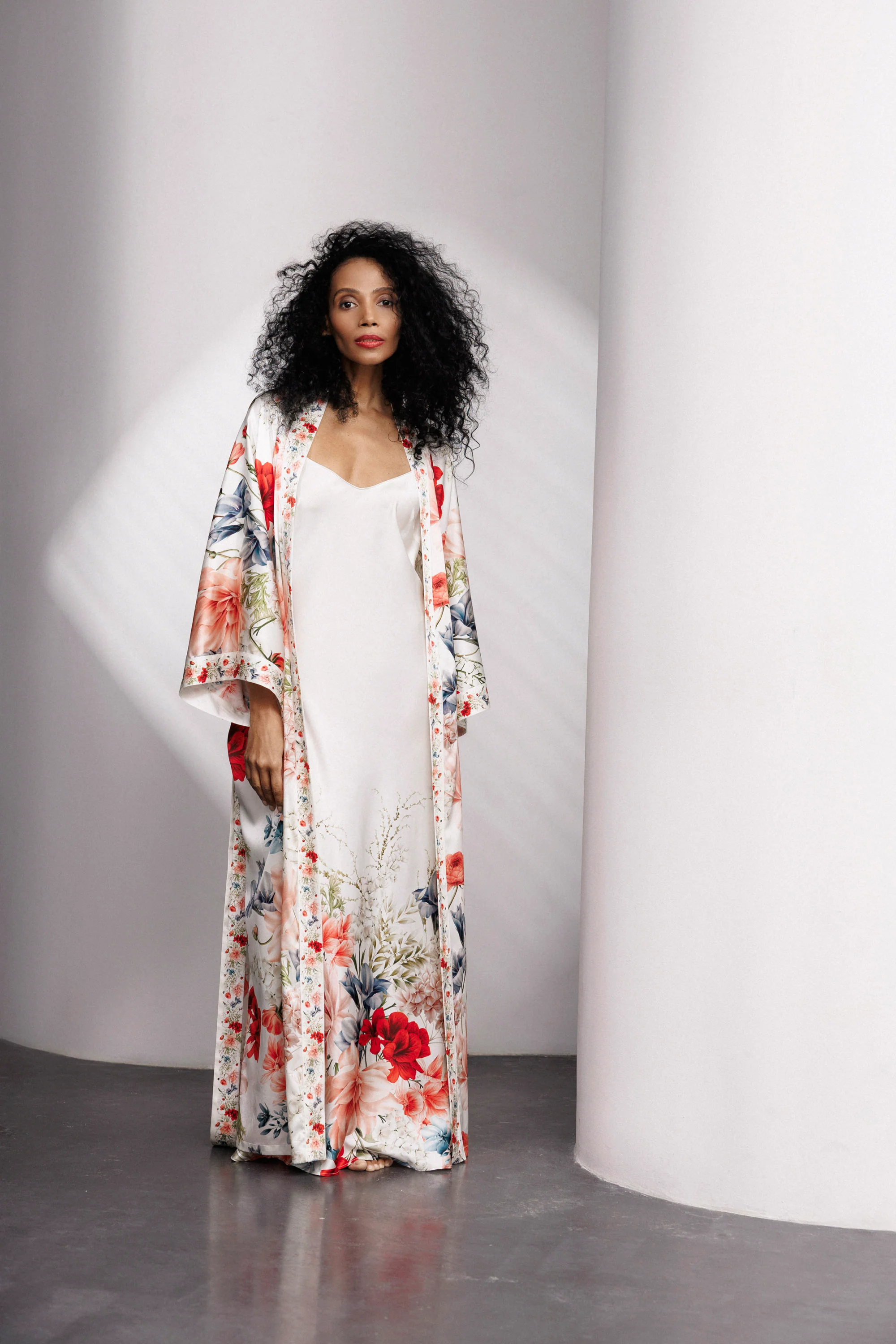 Blossom Serenity Long Robe