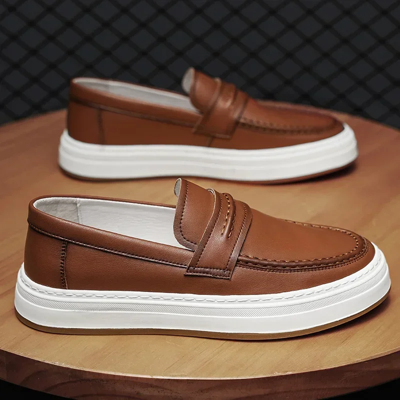Moico Genuine Leather Loafers