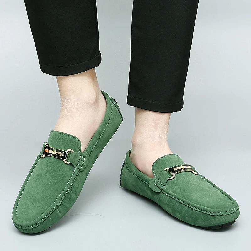 Delmar Genuine Suede Loafers