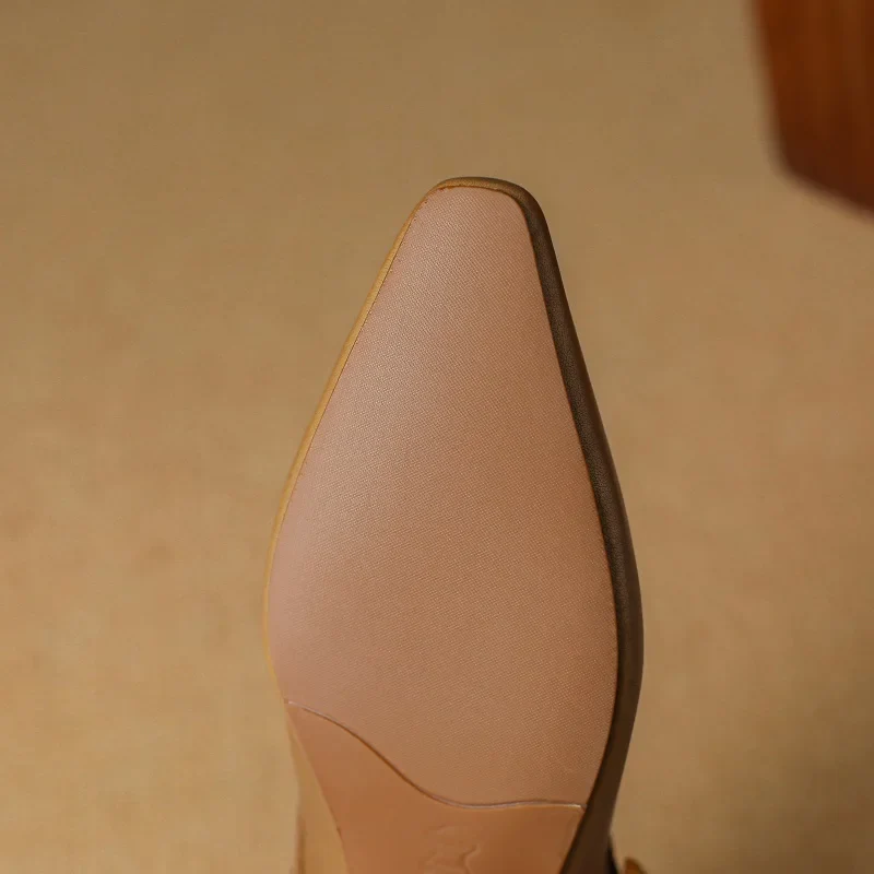 Velma Genuine Leather Heels