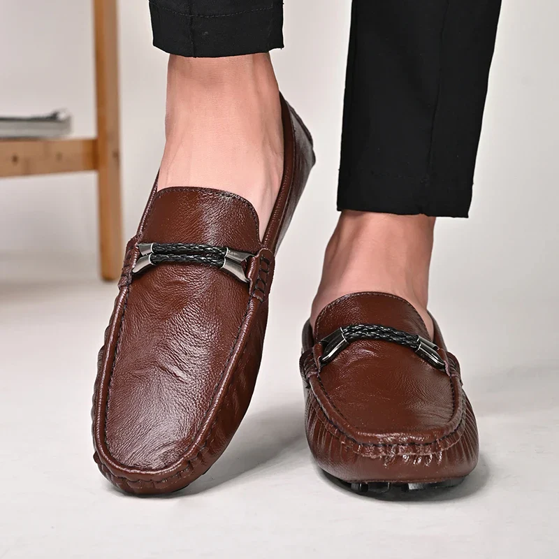 Kosmo Genuine Leather Loafers