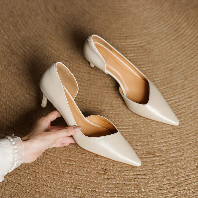 Nuva Genuine Leather Heels