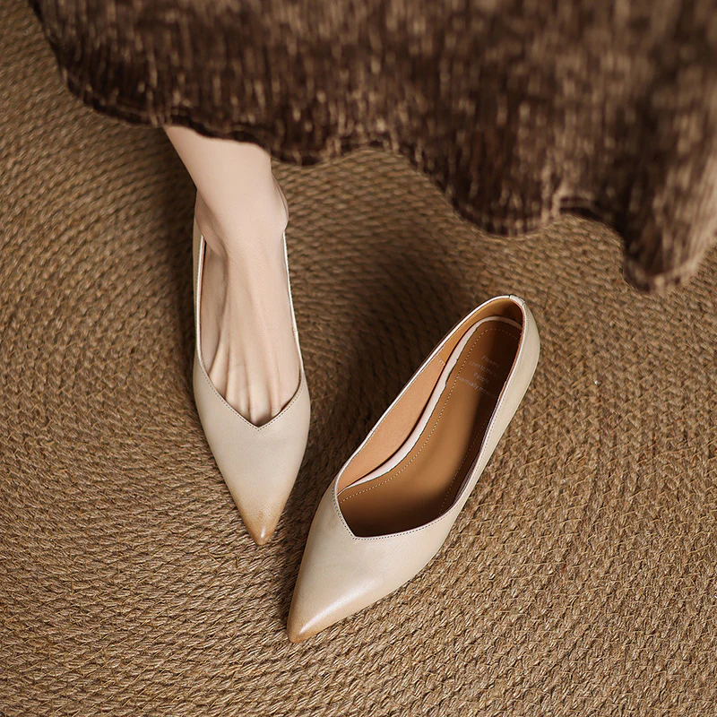 Elan Genuine Leather Heels