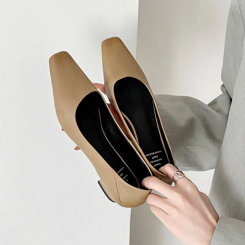 Nicole Genuine Leather Pumps