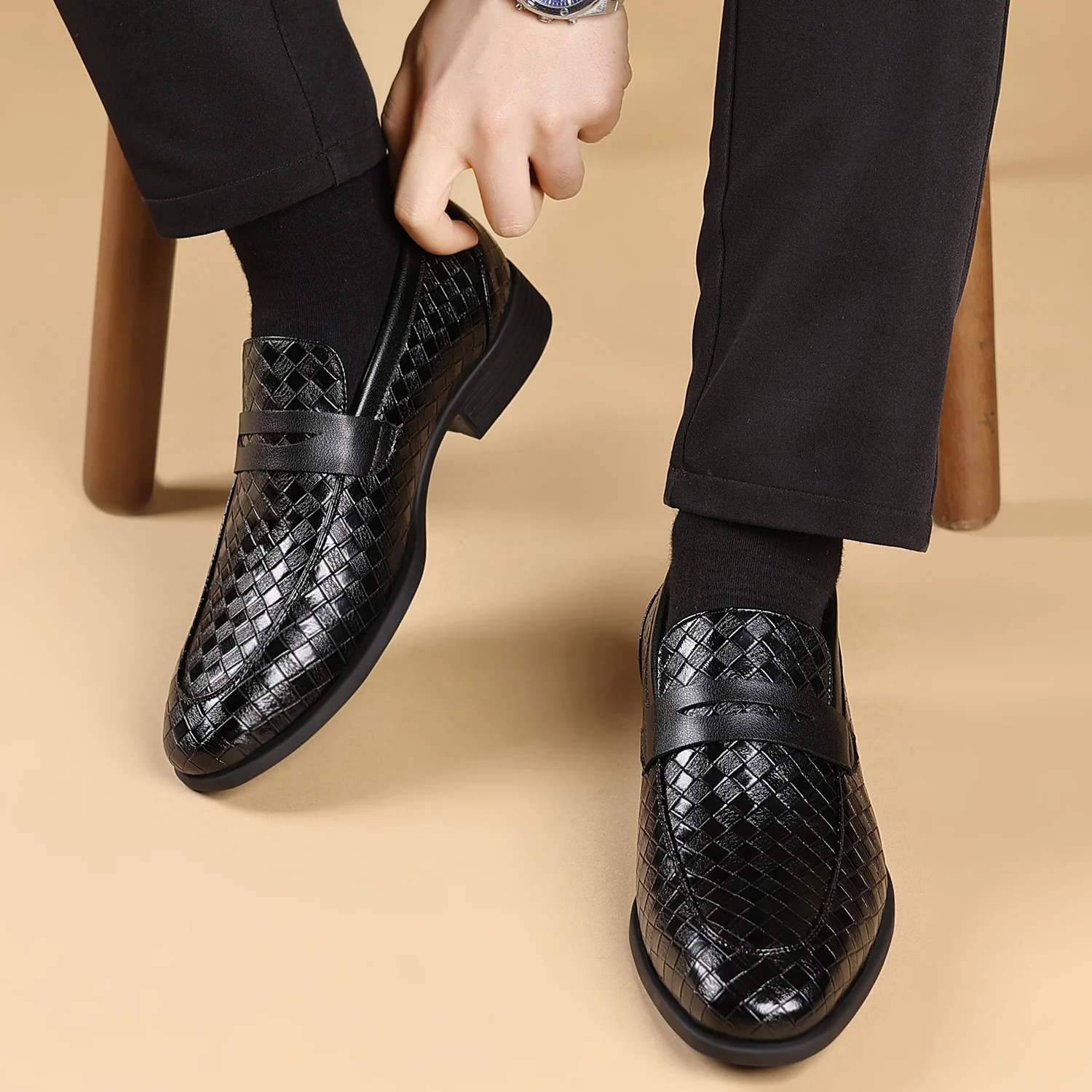 Revon Leather Loafers
