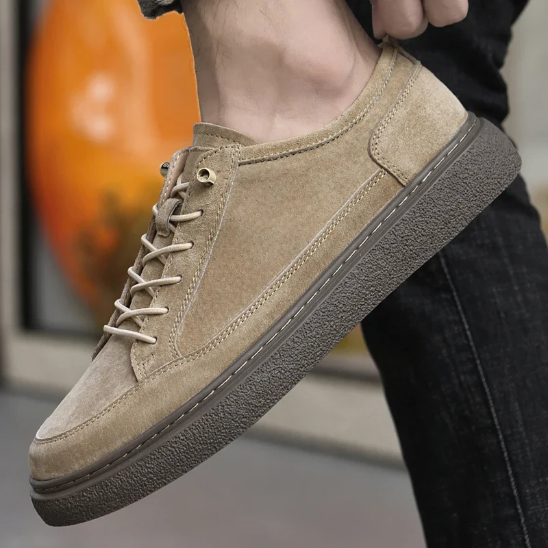 Zalver Genuine Suede Sneakers