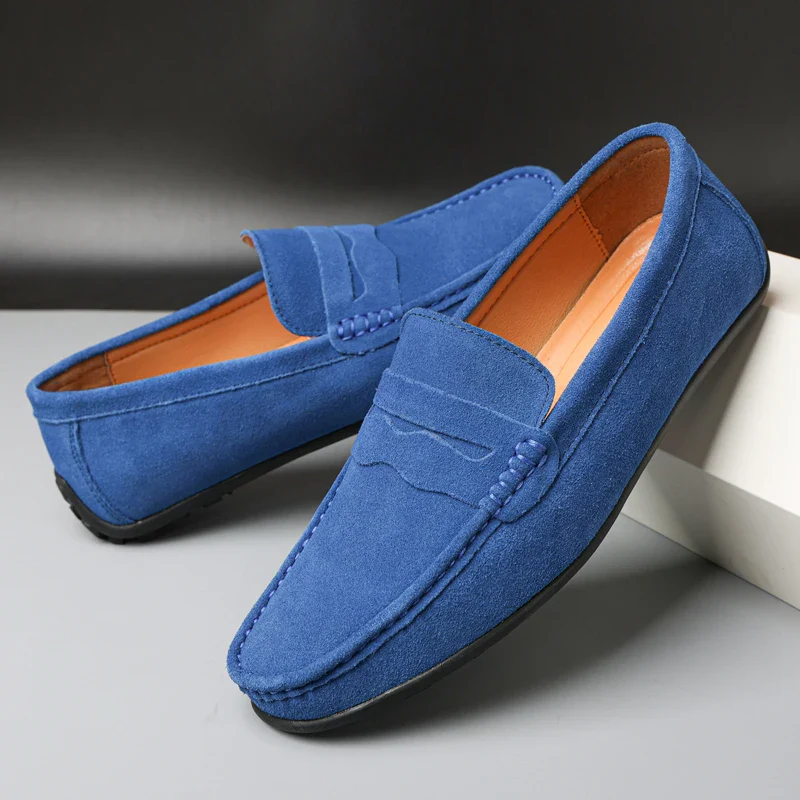 Gildron Genuine Suede Loafers