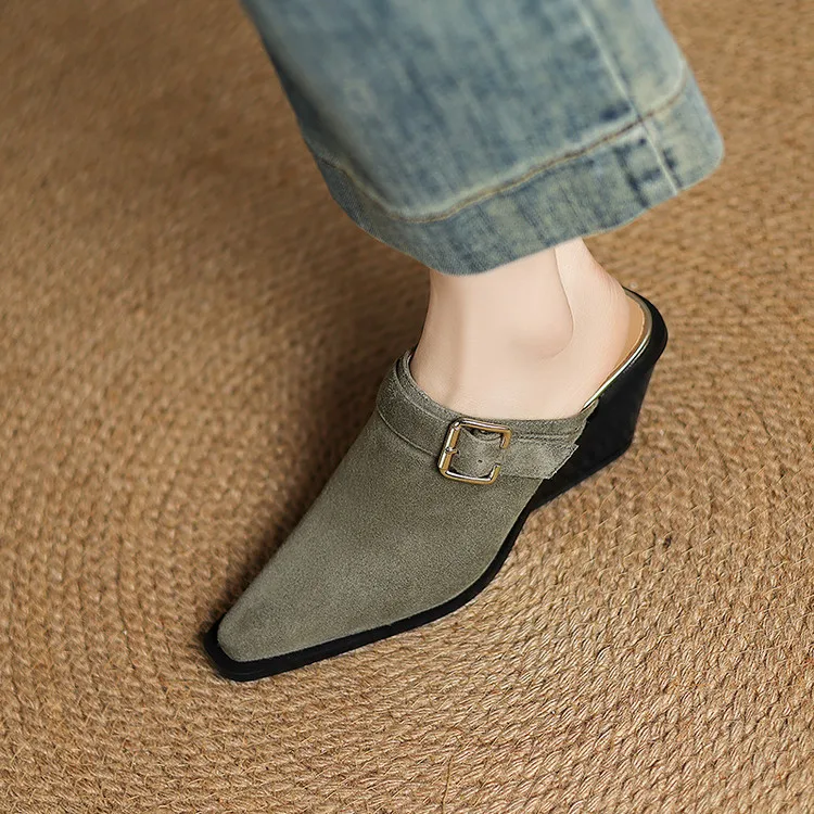 Elmer Suede Mules
