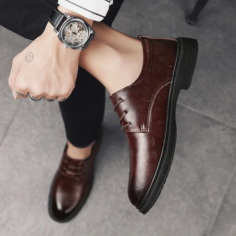Monarch Genuine Leather Oxfords