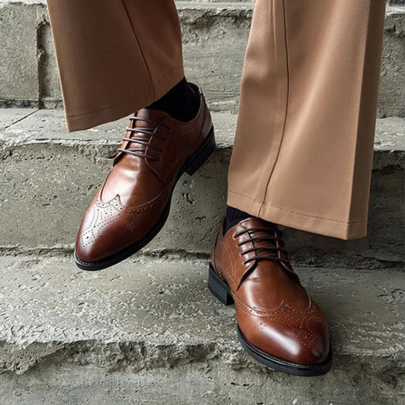 Pasera Genuine Leather Oxfords