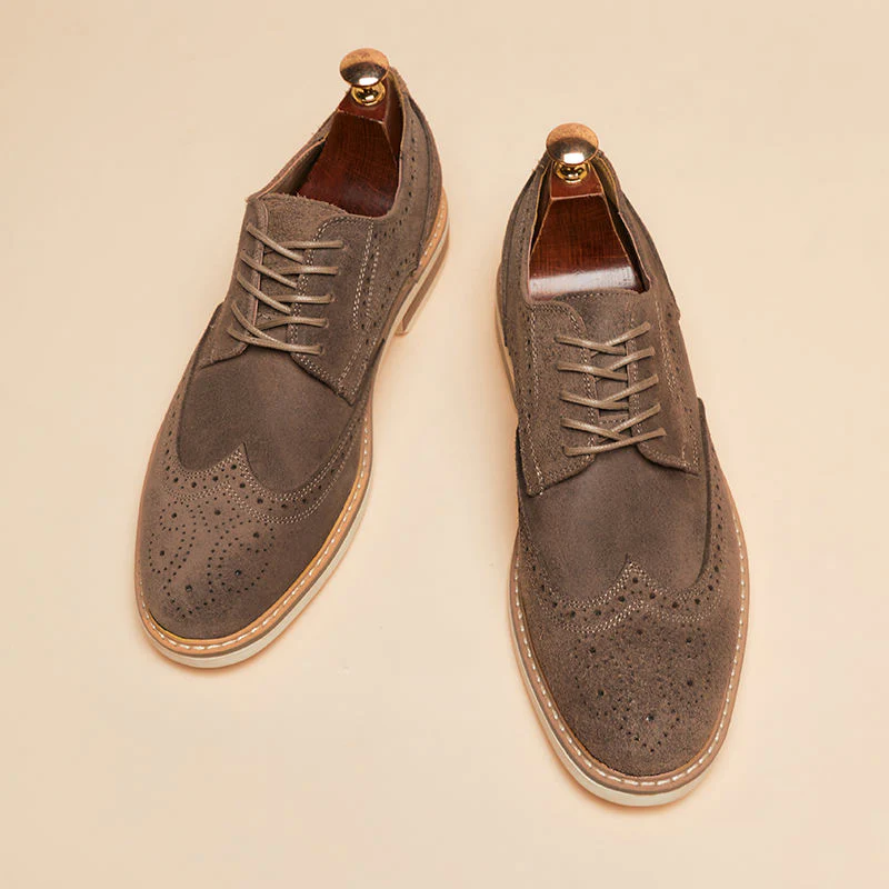Zaviar Genuine Leather Shoes
