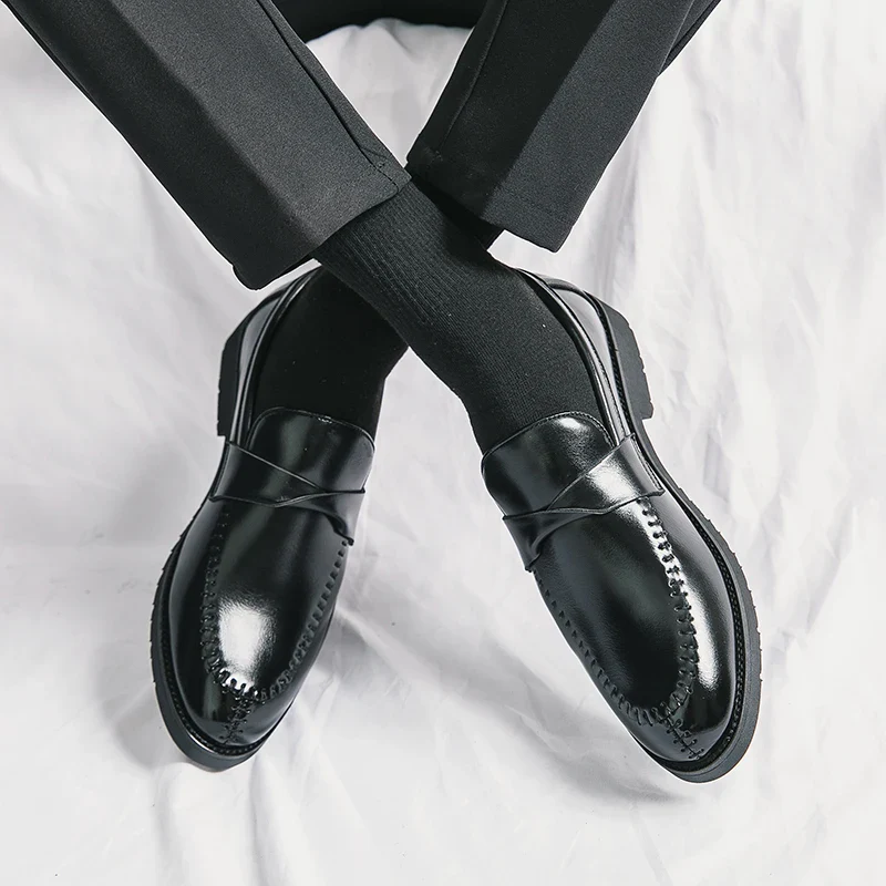 Teviot Genuine Leather Loafers