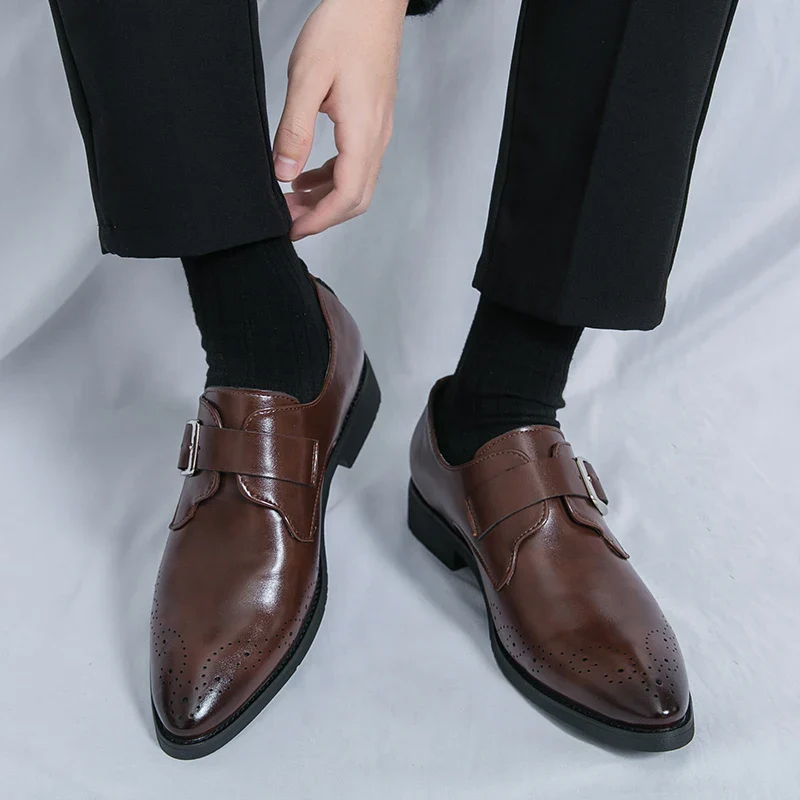 Bucklor Genuine Leather Shoes