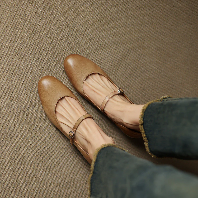 Cadrel Genuine Leather Pumps