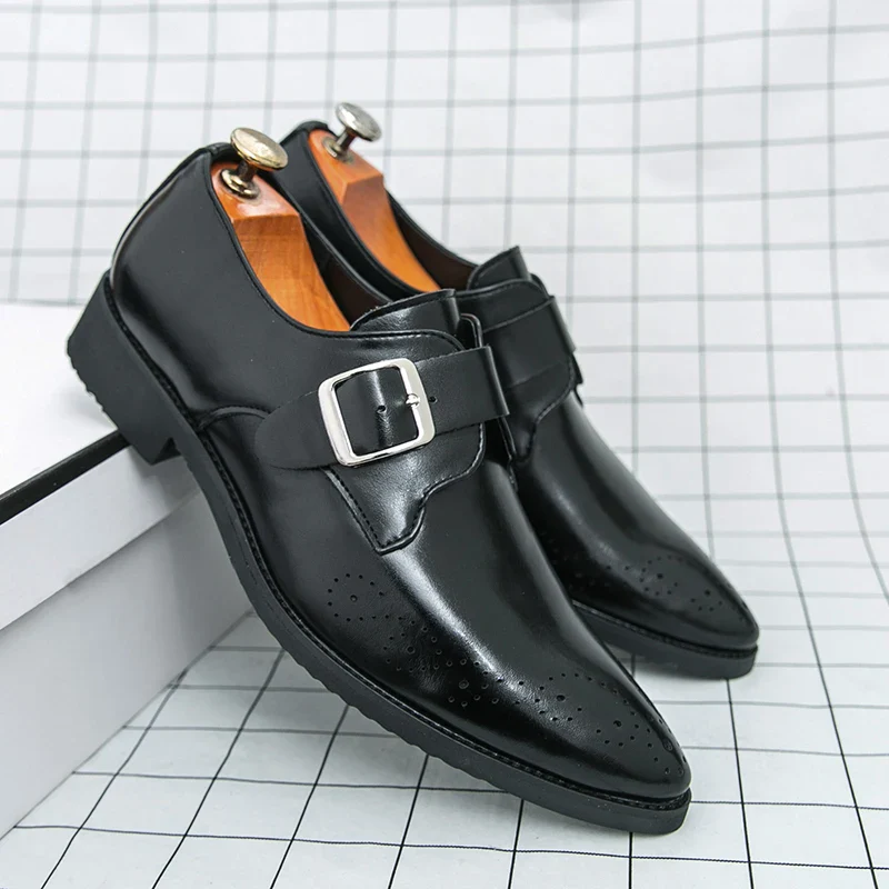 Bucklor Genuine Leather Shoes