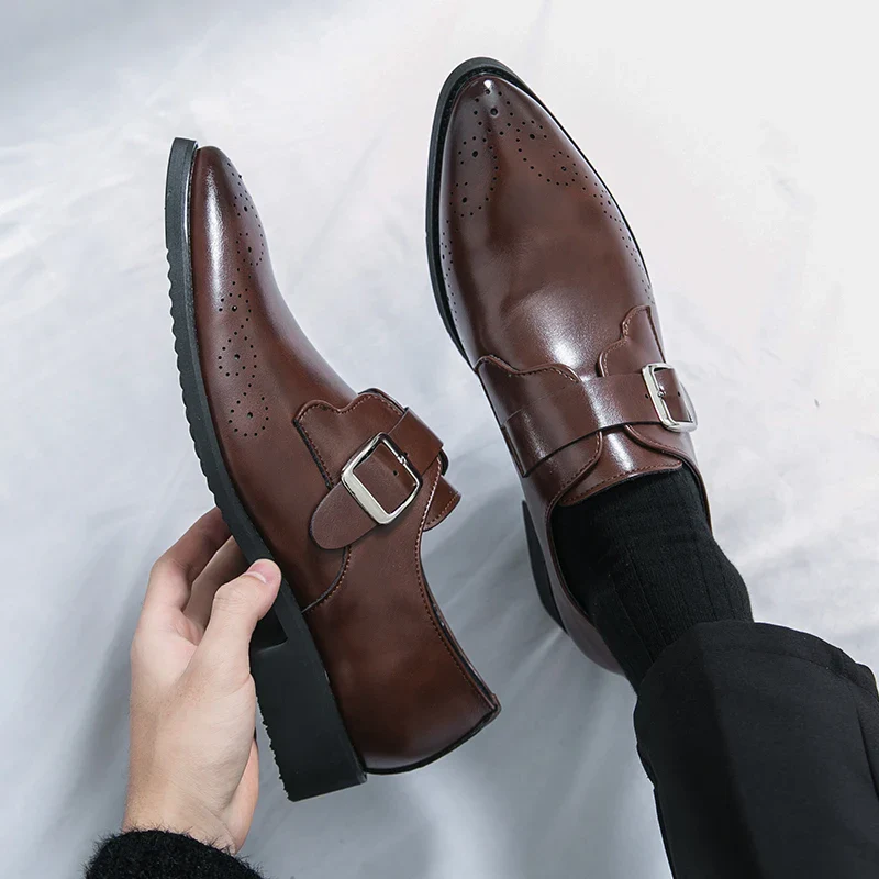 Bucklor Genuine Leather Shoes