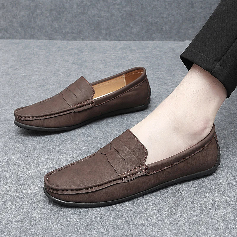 Travor Genuine Leather Loafers