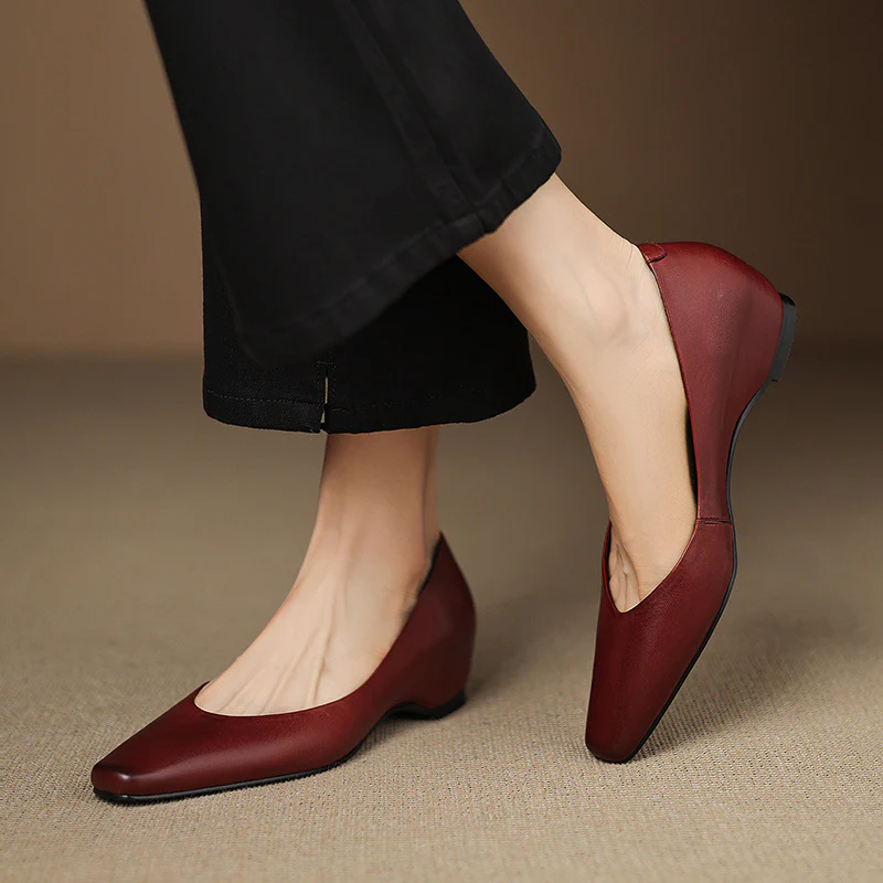 Oren Genuine Leather Flats
