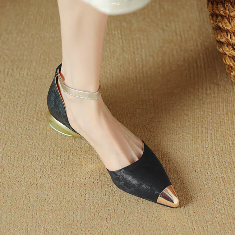 Alexia Genuine Leather Heels