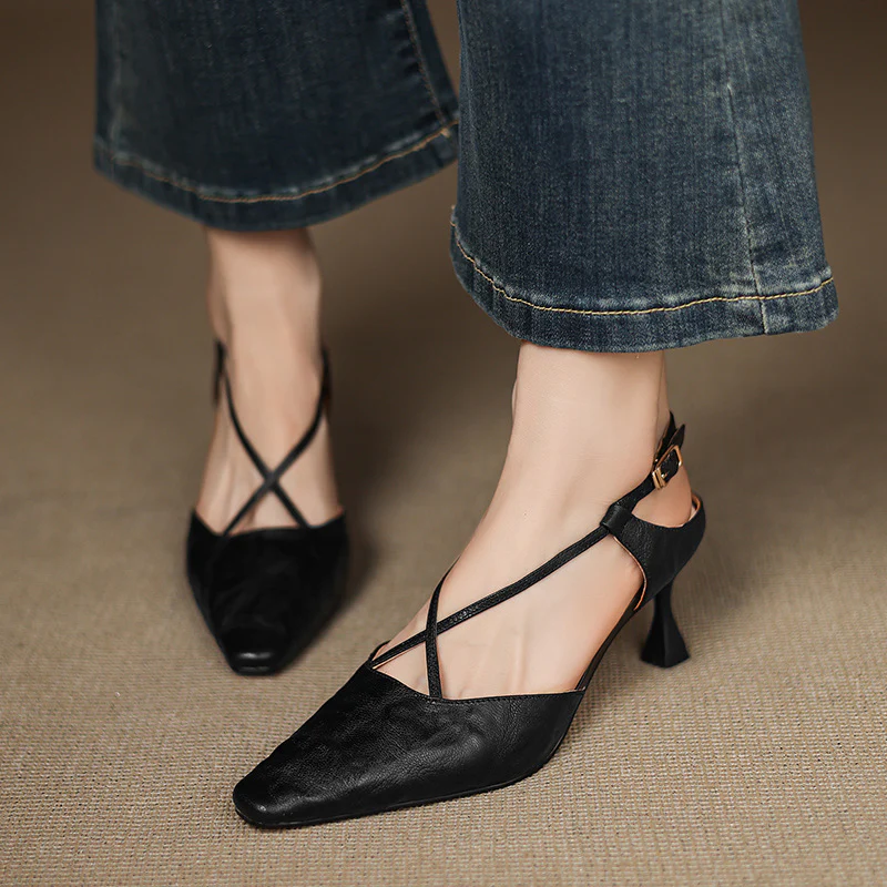 Velta Genuine Leather Heels