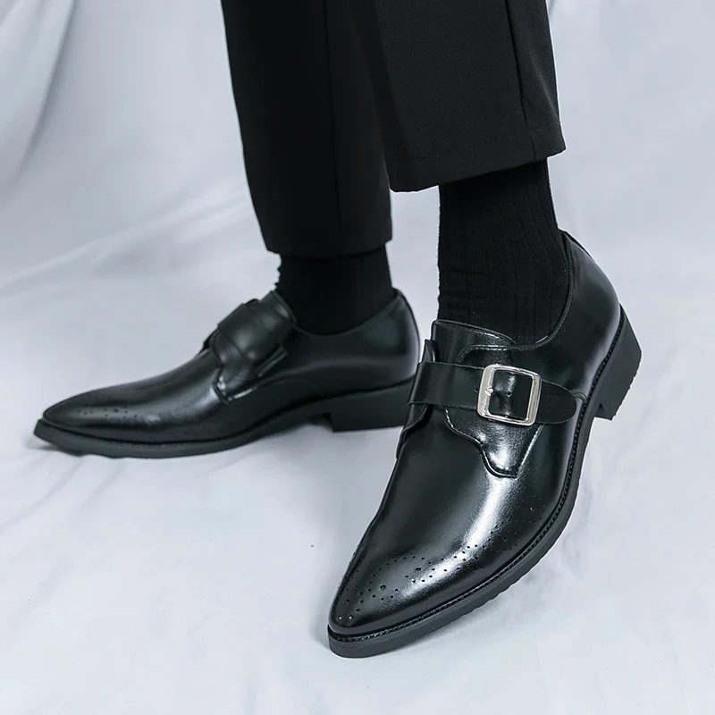 Bucklor Genuine Leather Shoes