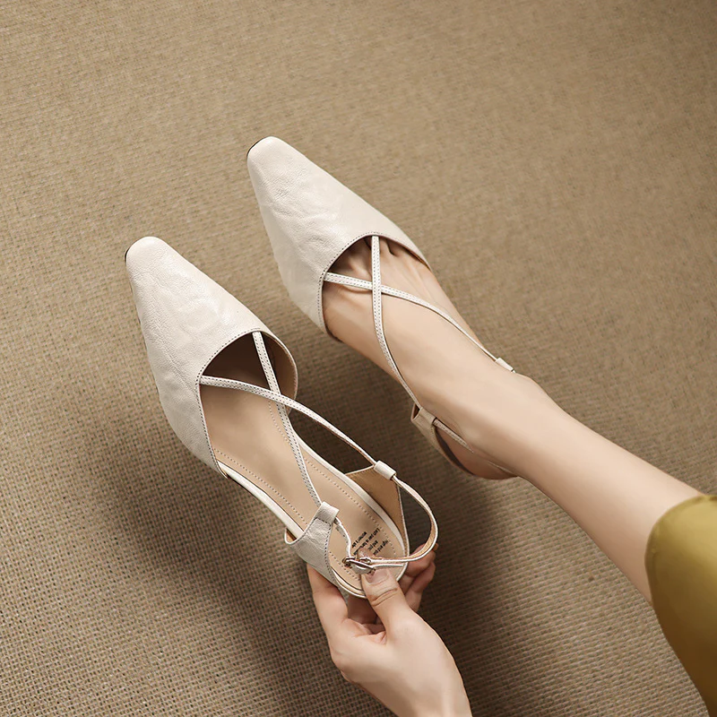 Velta Genuine Leather Heels