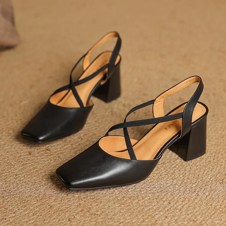 Petra Genuine Leather Heels