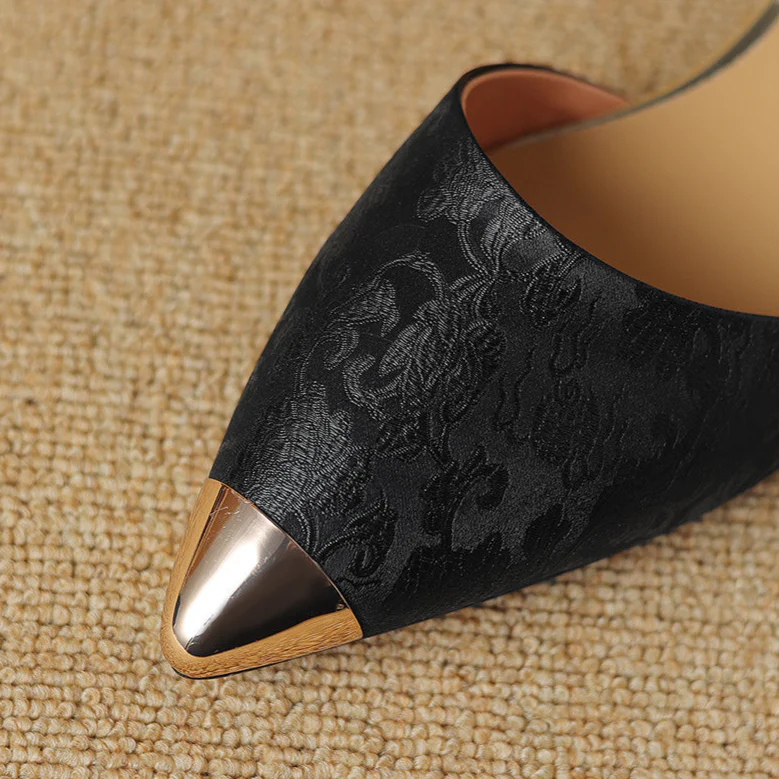 Alexia Genuine Leather Heels