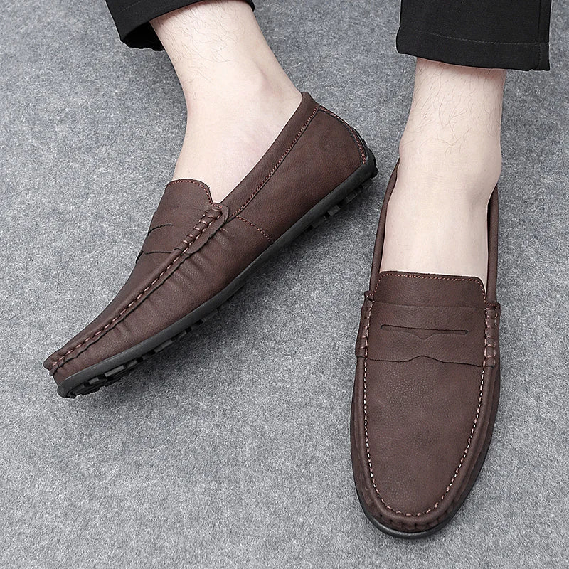 Travor Genuine Leather Loafers