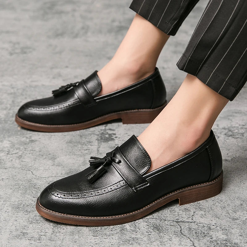 Onlor Genuine Leather Loafers