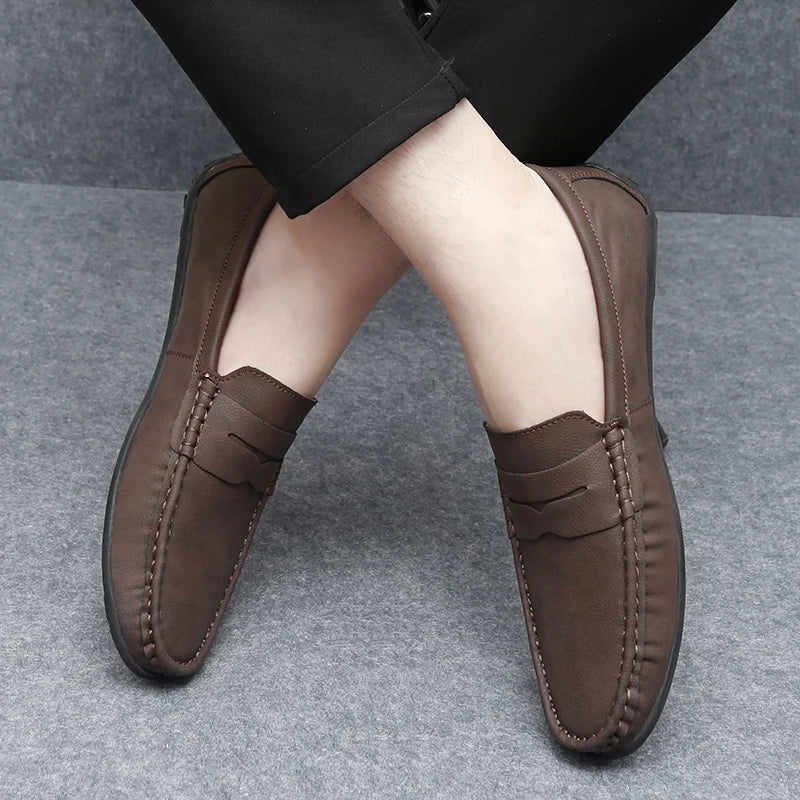 Travor Genuine Leather Loafers